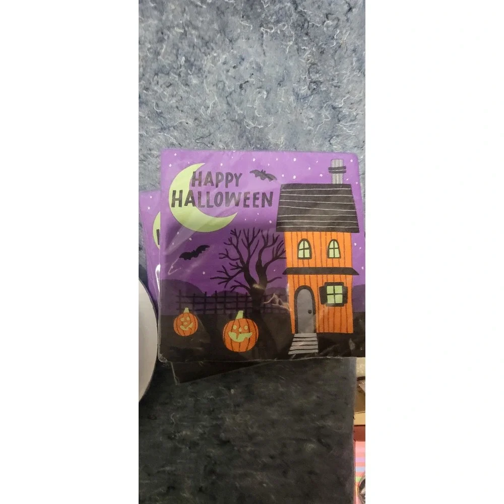 Halloween‎ 2025 Plates and Napkins Set